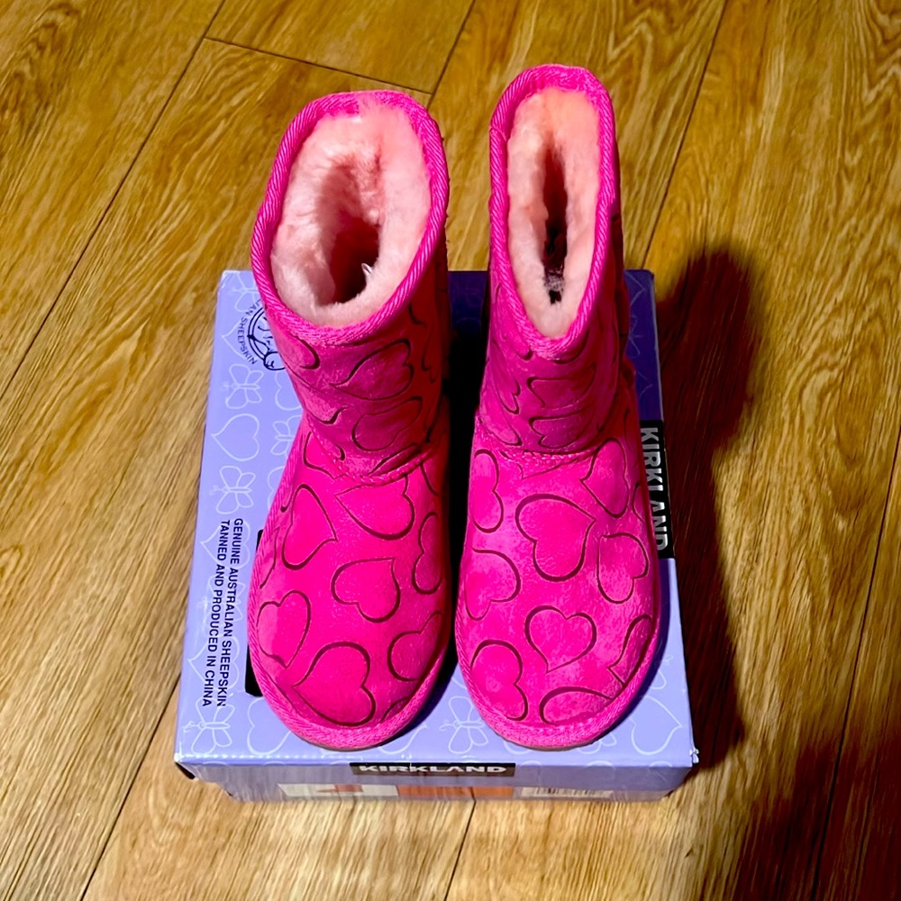 Kirkland Pink Shearling Boot